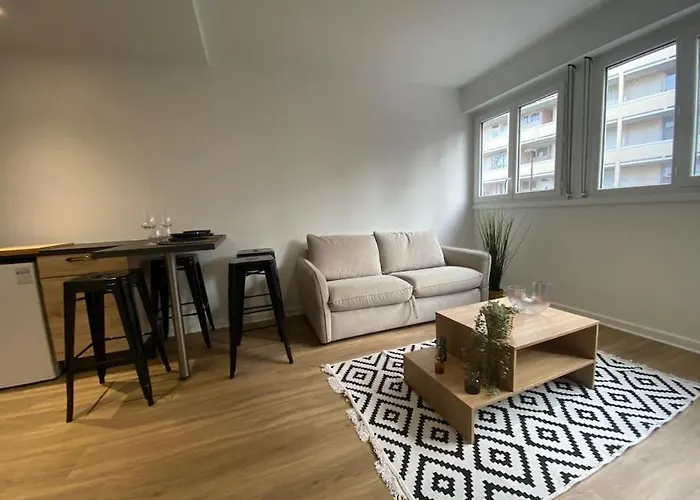 40M² Cosy Neuf Garage Prive / Pasteur